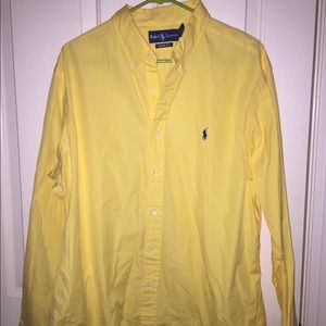 Ralph Lauren yellow button down
